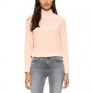 Equipment • NWT Curtis Mock Neck Silk Blouse